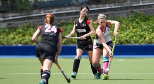 Emily in the 2016 Holland Cup Final against Valley