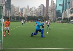 HKFC Hockey Jun Yuoke goalie